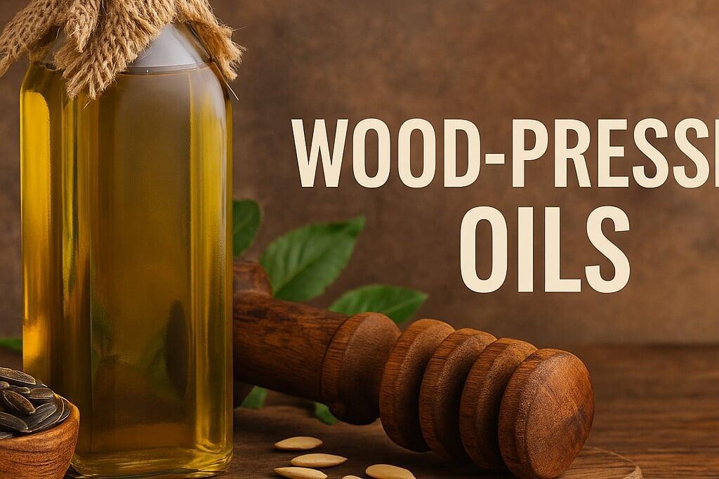 Wood pressed oils